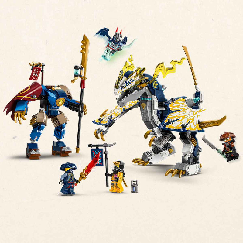 Đồ Chơi Lắp Ráp Rogue Và Cỗ Máy Rồng Chiến Đấu LEGO NINJAGO 71843 (584 chi tiết) - ảnh 5