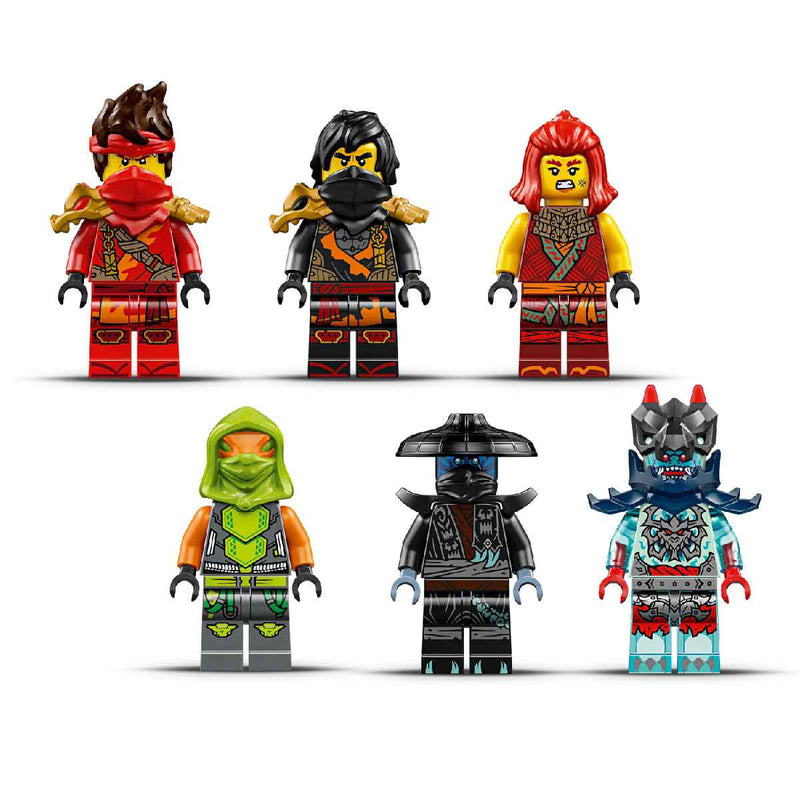 Đồ Chơi Lắp Ráp Xe Chiến Đấu Ninja Siêu Tốc LEGO NINJAGO 71844 (561 chi tiết) - ảnh 4