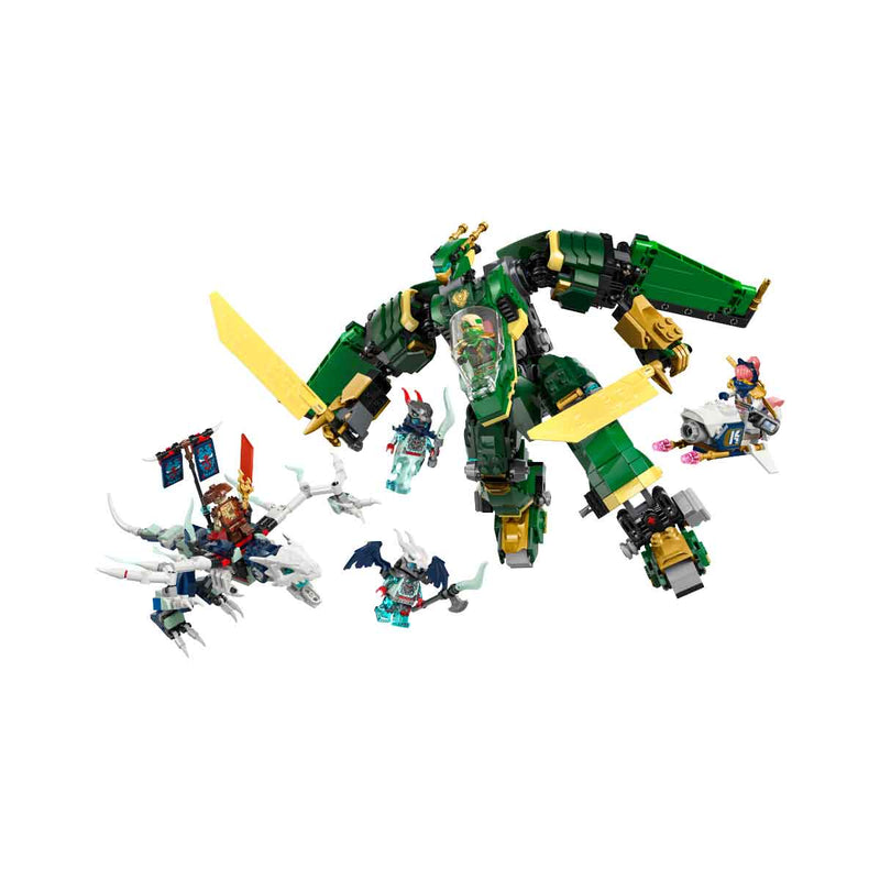 Đồ Chơi Lắp Ráp Lloyd Và Chiến Giáp Jet LEGO NINJAGO 71845 (1112 chi tiết) - ảnh 3