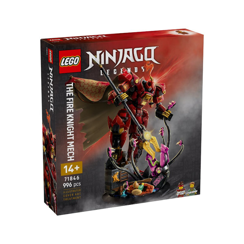Đồ Chơi Lắp Ráp Chiến Giáp Hiệp Sĩ Lửa LEGO NINJAGO 71846 (996 chi tiết) - ảnh 2