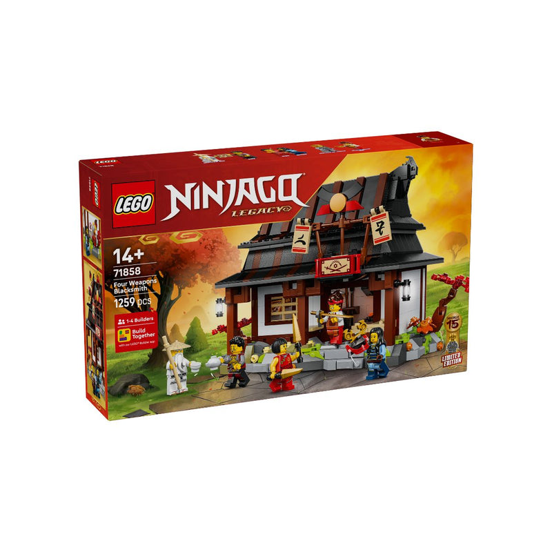 Đồ Chơi Lắp Ráp Thợ Rèn Bốn Vũ Khí – Kỷ Niệm 15 Năm LEGO NINJAGO 71858 (1259 chi tiết) - ảnh 3