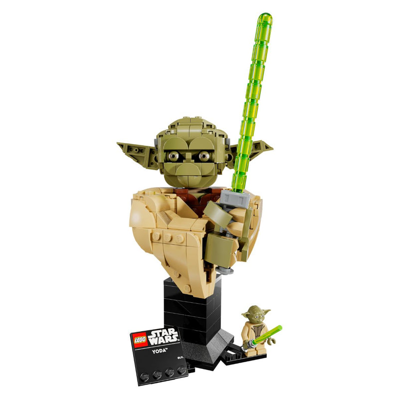 Đồ Chơi Lắp Ráp Tượng Bán Thân Yoda LEGO STAR WARS 75438 (399 Chi Tiết) - ảnh 5