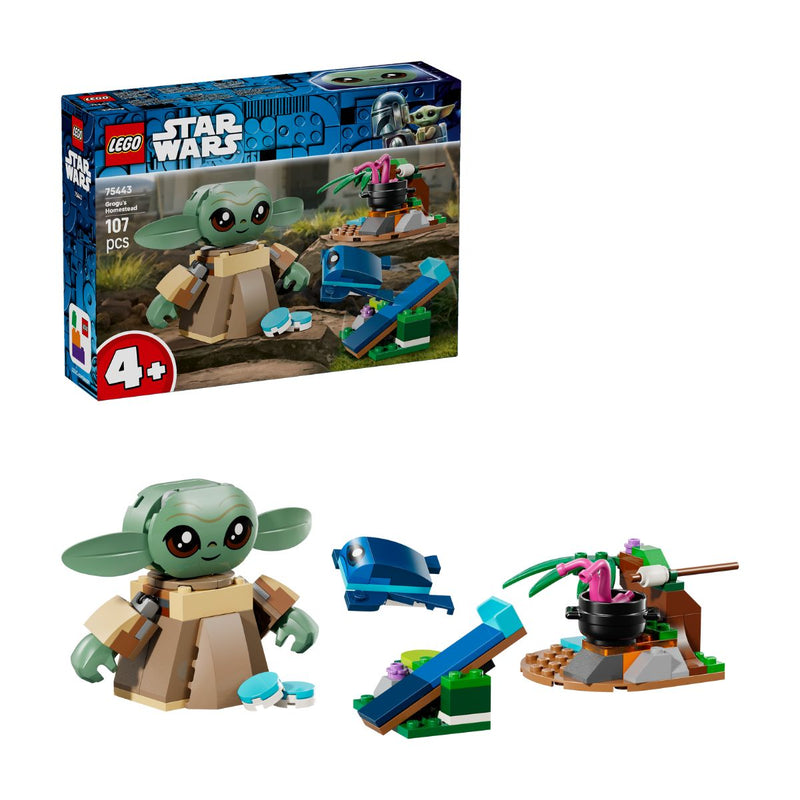 Đồ Chơi Lắp Ráp Ngôi Nhà Của Grogu LEGO STAR WARS 75443 (107 chi tiết)