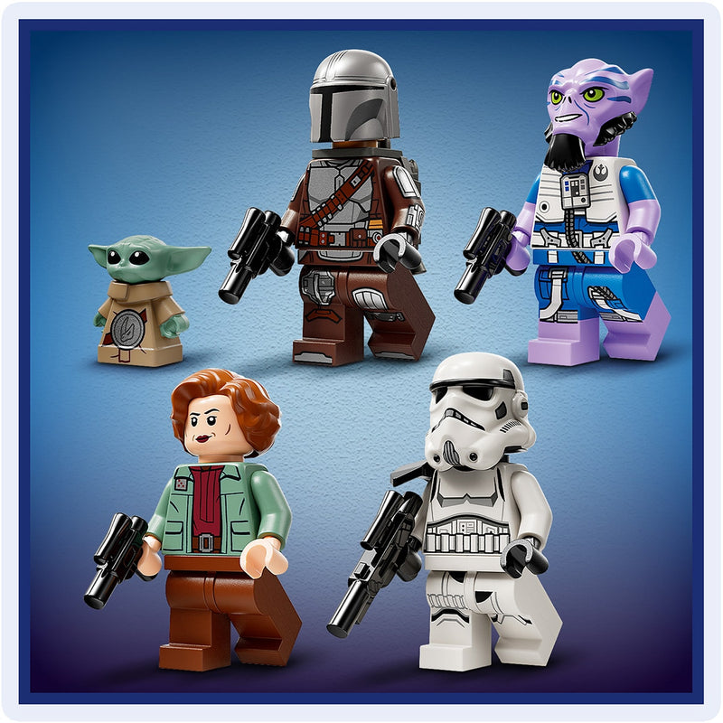 Đồ Chơi Lắp Ráp Tàu Vũ Trụ Razor Crest LEGO STAR WARS 75447 - ảnh 5