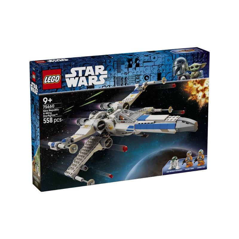 Đồ Chơi Lắp Ráp Chiến Đấu Cơ X-Wing Thuộc New Republic LEGO STAR WARS 75460 (558 Chi Tiết) - ảnh 3