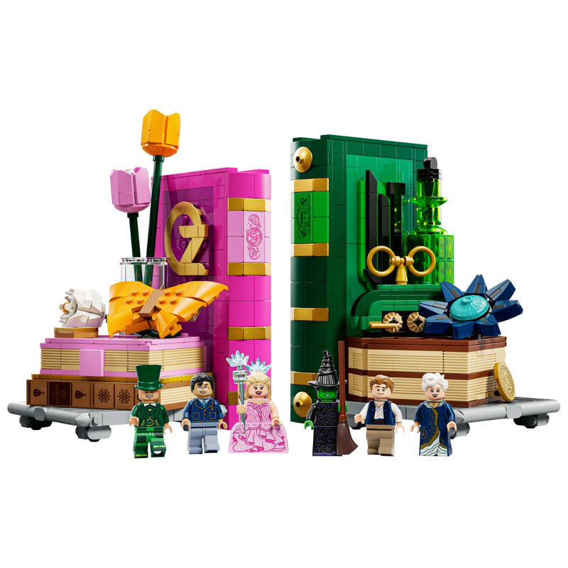 Đồ Chơi Lắp Ráp Trang Trí Kệ Sách Glinda & Elphaba LEGO SEASONS AND OCCASIONS 75691 - ảnh 3