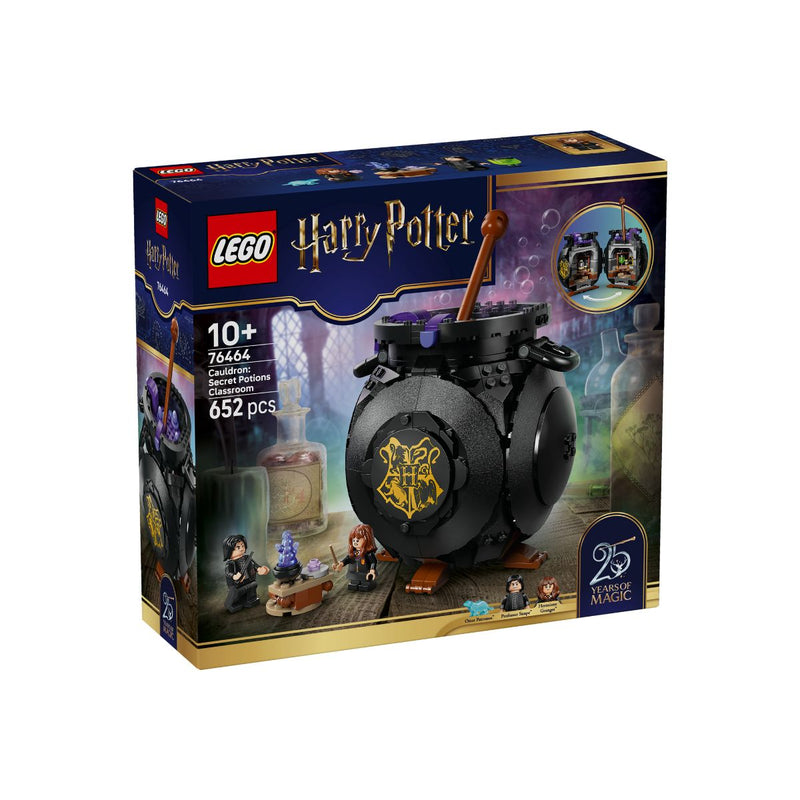 Đồ Chơi Lắp Ráp Phòng Học Pha Chế Độc Dược Bí Mật LEGO HARRY POTTER 76464 (652 chi tiết) - ảnh 5