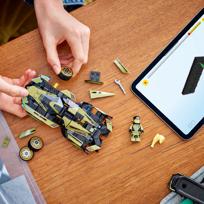 Đồ Chơi Lắp Ráp Siêu Xe Lamborghini Lambo V12 Vision Gt LEGO SPEED CHAMPIONS 76923 (230 chi tiết) - ảnh 4