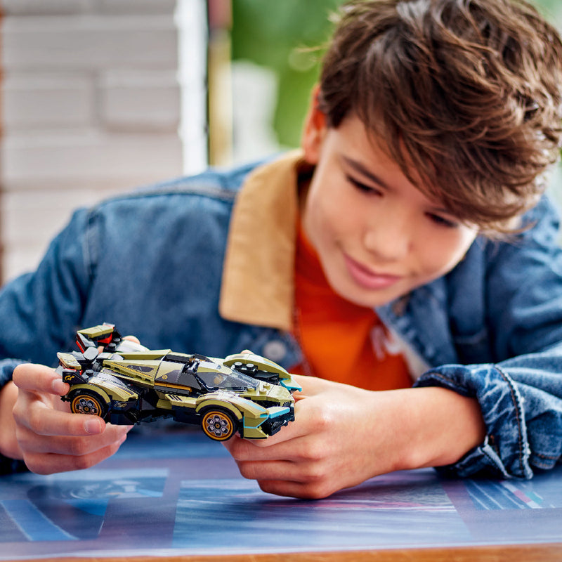 Đồ Chơi Lắp Ráp Siêu Xe Lamborghini Lambo V12 Vision Gt LEGO SPEED CHAMPIONS 76923 (230 chi tiết) - ảnh 6
