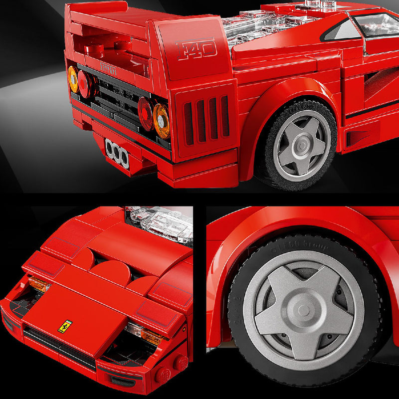 Đồ Chơi Lắp Ráp Siêu Xe Thể Thao Ferrari F40 LEGO SPEED CHAMPIONS 76934 - ảnh 5