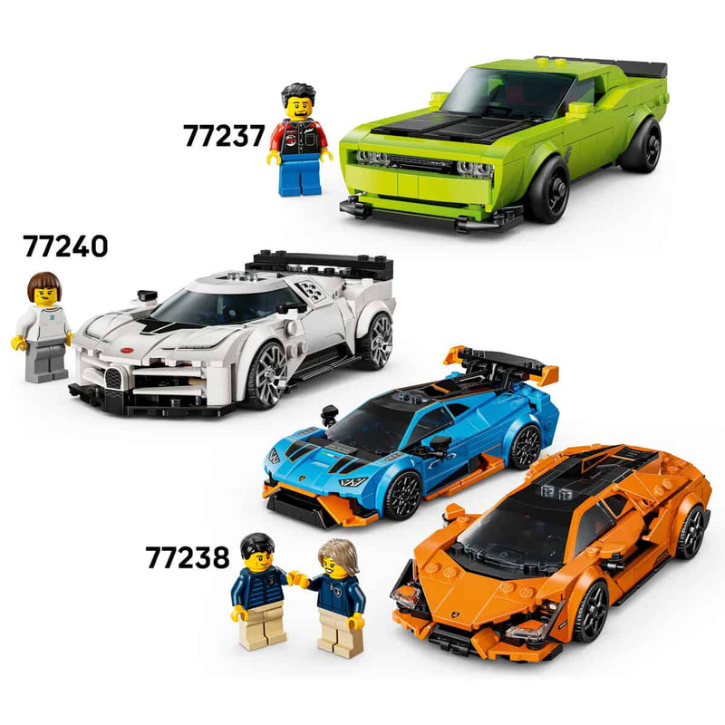 Đồ Chơi Lắp Ráp Siêu Xe Porsche 911 GT3 RS Phiên Bản V29 LEGO SPEED CHAMPIONS 77239 (348 chi tiết) - ảnh 6