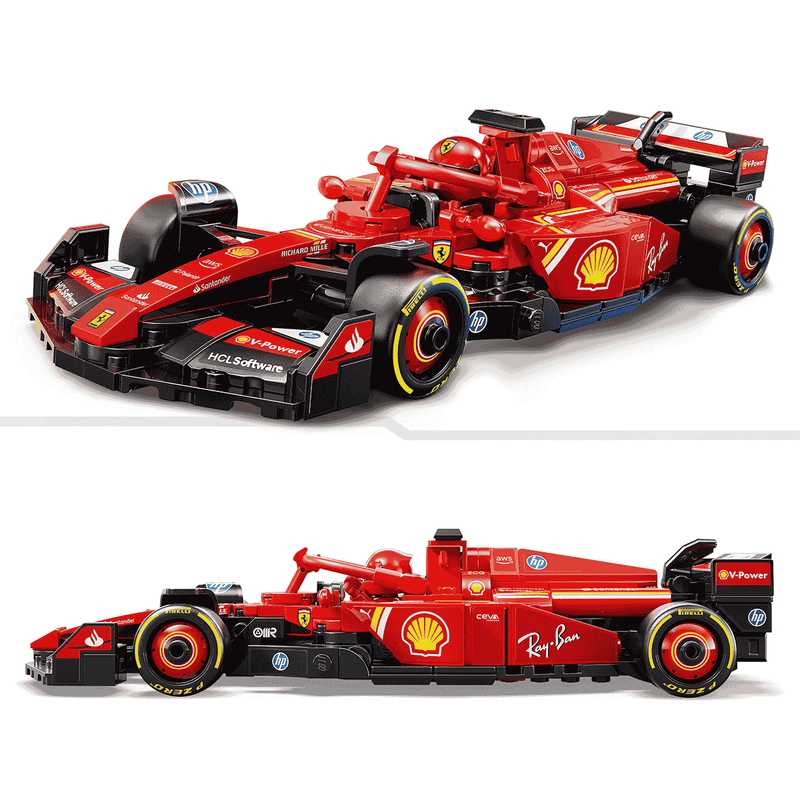 Đồ Chơi Lắp Ráp Xe Đua Ferrari SF-24 F1 LEGO SPEED CHAMPIONS 77242 (275 chi tiết) - ảnh 4