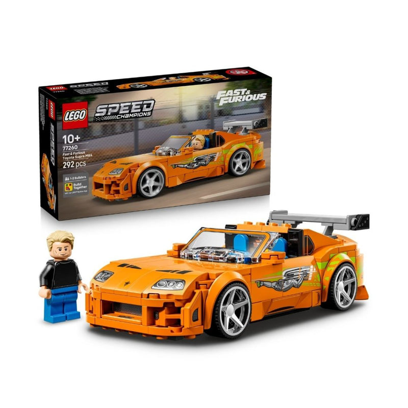 Đồ Chơi Lắp Ráp Xe Toyota Supra MK – Fast & Furious LEGO SPEED CHAMPIONS 77260 (292 chi tiết)